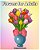 Flowers For Adult: An Adult Coloring Book With Fun, Easy Flower Designs, And Relaxing Coloring Pages (Perfect Gift For Adult & Women)-.. - Imagem 1