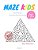 Kids Mazes Age 7+: 50 Best Kids Puzzles Maze Game, Maze For Kids, Children Maze Brain Training Game, Children Mazes Age 7+ Volume 4 Pyramid Maze-.. - Imagem 1