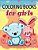 Cute Coloring Book For Girls: The Really Best Relaxing Colouring Book For Girls 2017 (Cute, Animal, Dog, Cat, Elephant, Rabbit, Owls, Bears, Kids Co-.. - Imagem 1