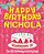 Happy Birthday Nichola - The Big Birthday Activity Book: (Personalized Children's Activity Book)-.. - Imagem 1