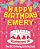 Happy Birthday Emery - The Big Birthday Activity Book: (Personalized Children's Activity Book)-.. - Imagem 1