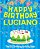Happy Birthday Luciano - The Big Birthday Activity Book: Personalized Children's Activity Book-.. - Imagem 1