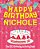 Happy Birthday Nichole - The Big Birthday Activity Book: (Personalized Children's Activity Book)-.. - Imagem 1