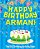 Happy Birthday Armani - The Big Birthday Activity Book: Personalized Children's Activity Book-.. - Imagem 1