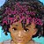 Coily Kinky Curly Afro Princess: Mini Hairstyle Book-.. - Imagem 1