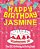 Happy Birthday Jasmine - The Big Birthday Activity Book: (Personalized Children's Activity Book)-.. - Imagem 1