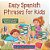 Easy Spanish Phrases For Kids Children's Learn Spanish Books-.. - Imagem 1