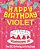 Happy Birthday Violet - The Big Birthday Activity Book: (Personalized Children's Activity Book)-.. - Imagem 1