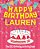 Happy Birthday Lauren - The Big Birthday Activity Book: (Personalized Children's Activity Book)-.. - Imagem 1