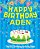Happy Birthday Aden - The Big Birthday Activity Book: (Personalized Children's Activity Book)-.. - Imagem 1