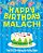 Happy Birthday Malachi - The Big Birthday Activity Book: Personalized Children's Activity Book-.. - Imagem 1
