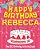 Happy Birthday Rebecca - The Big Birthday Activity Book: (Personalized Children's Activity Book)-.. - Imagem 1