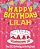 Happy Birthday Lilah - The Big Birthday Activity Book: (Personalized Children's Activity Book)-.. - Imagem 1
