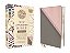 Niv Application Bible, Large Print, Leathersoft, Pink/Gray, Red Letter, Comfort Print: Bringing The Ancient Message Of The Bible Into Your World-.. - Imagem 1
