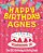 Happy Birthday Agnes - The Big Birthday Activity Book: (Personalized Children's Activity Book)-.. - Imagem 1