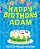 Happy Birthday Adam - The Big Birthday Activity Book: (Personalized Children's Activity Book)-.. - Imagem 1