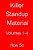 Killer Standup Material: Volumes 1 - 4-.. - Imagem 1