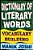 Dictionary Of Literary Words: Vocabulary Building-.. - Imagem 1