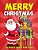 Merry Christmas Coloring Book And Activity Book For Kids: Holiday Coloring Book With Festive Word Searches, Winter Mazes And Christmas Color By Number-.. - Imagem 1