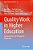 Quality Work In Higher Education: Organisational And Pedagogical Dimensions-.. - Imagem 1