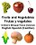 English-Spanish (Castilian) Fruits And Vegetables/Frutas Y Vegetales Children's Bilingual Picture Dictionary-.. - Imagem 1