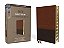 Niv, Reference Bible, Giant Print, Imitation Leather, Brown, Red Letter Edition, Indexed, Comfort Print-.. - Imagem 1