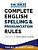 Complete English Spelling And Pronunciation Rules: Simple Ways To Spell And Speak Correctly-.. - Imagem 1