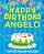 Happy Birthday Angelo - The Big Birthday Activity Book: Personalized Children's Activity Book-.. - Imagem 1
