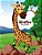 Giraffes Coloring Book 1-.. - Imagem 1