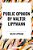 Public Opinion By Walter Lippmann-.. - Imagem 1