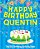 Happy Birthday Quentin - The Big Birthday Activity Book: Personalized Children's Activity Book-.. - Imagem 1