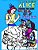 The Adventures Of Alice Through The Magic Looking Glass - Coloring Comic Book-.. - Imagem 1