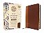 Niv Application Bible, Large Print, Leathersoft, Brown, Red Letter, Thumb Indexed, Comfort Print: Bringing The Ancient Message Of The Bible Into Your-.. - Imagem 1