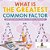 What Is The Greatest Common Factor - Math Workbooks Grade 6 Children's Math Books-.. - Imagem 1