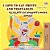 I Love To Eat Fruits And Vegetables (English Amharic Bilingual Children's Book)-.. - Imagem 1