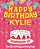 Happy Birthday Kylie - The Big Birthday Activity Book: (Personalized Children's Activity Book)-.. - Imagem 1