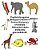 English-Hungarian Bilingual Children's Picture Dictionary Of Animals-.. - Imagem 1