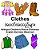 English-Burmese (Myanmar) Clothes Bilingual Children's Picture Dictionary-.. - Imagem 1
