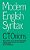 Modern English Syntax-.. - Imagem 1