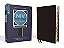 Niv Study Bible, Fully Revised Edition, Large Print, Bonded Leather, Black, Red Letter, Thumb Indexed, Comfort Print-.. - Imagem 1