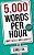 5,000 Words Per Hour: Write Faster, Write Smarter-.. - Imagem 1