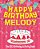 Happy Birthday Melody - The Big Birthday Activity Book: (Personalized Children's Activity Book)-.. - Imagem 1
