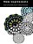 New Expressions: Adult Coloring Books Based On Abstract Expression-.. - Imagem 1
