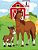 Livre De Coloriage Chevaux Et Poneys 1-.. - Imagem 1