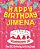Happy Birthday Jimena - The Big Birthday Activity Book: Personalized Children's Activity Book-.. - Imagem 1