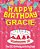 Happy Birthday Gracie - The Big Birthday Activity Book: (Personalized Children's Activity Book)-.. - Imagem 1