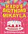 Happy Birthday Mikayla - The Big Birthday Activity Book: Personalized Children's Activity Book-.. - Imagem 1