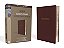 Niv, Reference Bible, Giant Print, Leather-Look, Burgundy, Red Letter Edition, Comfort Print-.. - Imagem 1