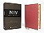 Niv, Thinline Bible, Premium Goatskin Leather, Coral, Premier Collection, Black Letter, Gauffered Edges, Comfort Print-.. - Imagem 1