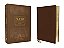 Nasb, Thinline Bible, Genuine Leather, Buffalo, Brown, Red Letter Edition, 1995 Text, Comfort Print-.. - Imagem 1